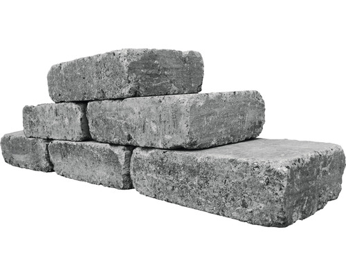 Pile de pavés en pierre