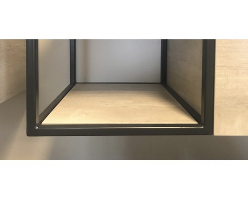 Cube d''étagère avec étagère en bois