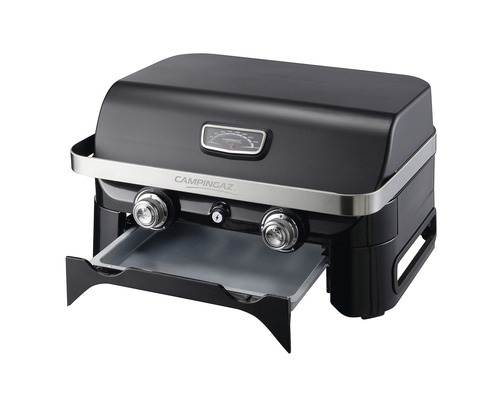 CampinGaz Gasgrill mit zwei Brennern und Fettauffangschale