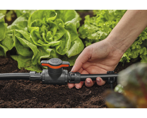 Vanne de régulation Gardena Micro-Drip-System pour l''irrigation du jardin