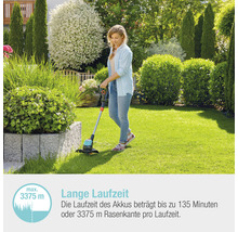 GARDENA Akku-Rasentrimmer EasyCut 23/18V - Power for All - ohne Akku und Ladegerät