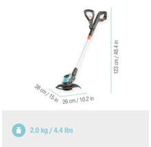 GARDENA Akku-Rasentrimmer EasyCut 23/18V - Power for All - ohne Akku und Ladegerät