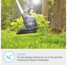 GARDENA Akku-Rasentrimmer ComfortCut 23/18V - Power for All - ohne Akku und Ladegerät