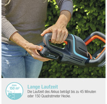 GARDENA Akku-Heckenschere Comfort Cut 50/18V Set
