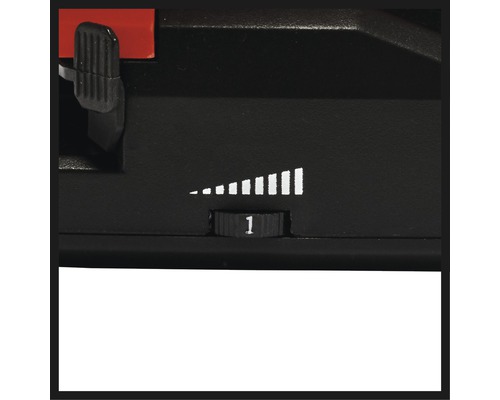 Lautstärkeregler auf Stufe eins