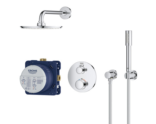 Système de douche Grohe Rainshower SmartActive 310 avec thermostat encastré