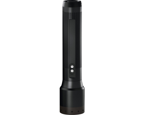 Schwarze LED-Taschenlampe