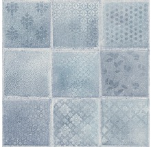 Muster aus neun Dekorfliesen