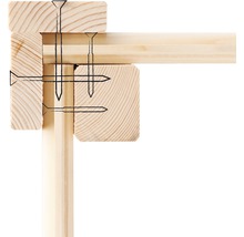 Gartenhaus Karibu Kodiak 5 inkl. Anbaudach 2,8 m 591,5 x 262 cm terragrau
