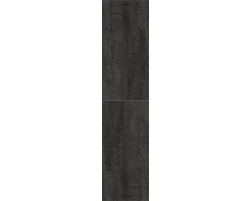 Deux carreaux de sol foncés aspect béton