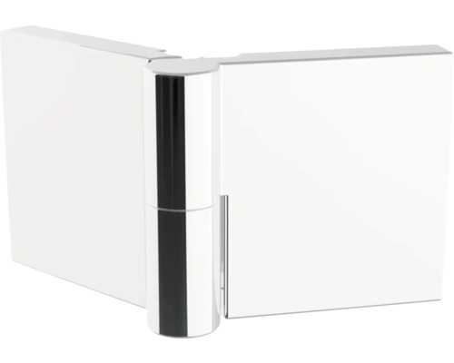 Ganzglas-Duschbeschlag mit Scharnier