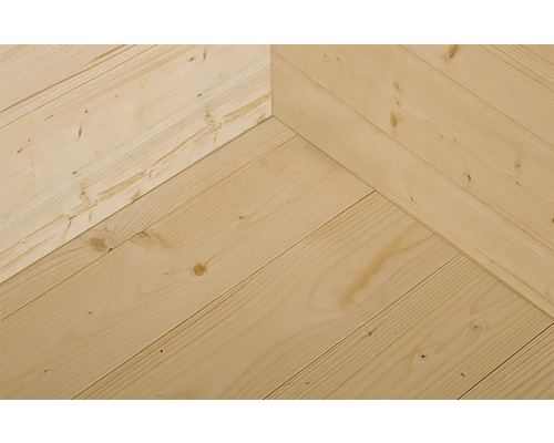 Mur en bois et plancher en bois à l''intérieur