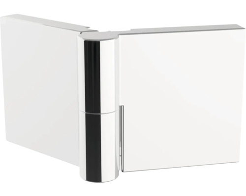 Glastürband mit eckiger Aufnahme