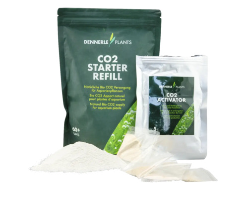 Dennerle Plants CO2 Starter Refill und CO2 Aktivator für Aquarienpflanzen
