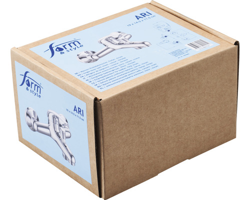 Carton avec mitigeur de baignoire monocommande de Form and Style