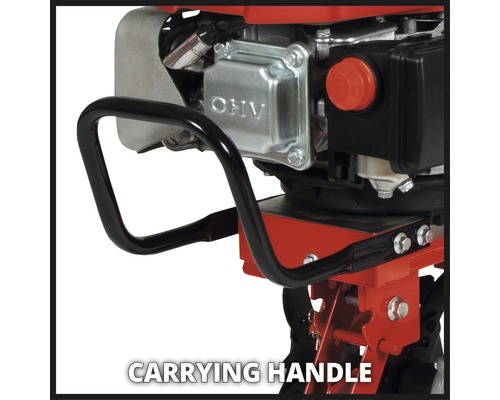 Poignée de transport d''une plaque vibrante