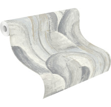 Rolle Vliestapete mit abstraktem Muster in Steinoptik