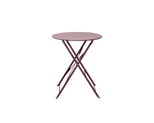 Table pliante ronde pour le jardin