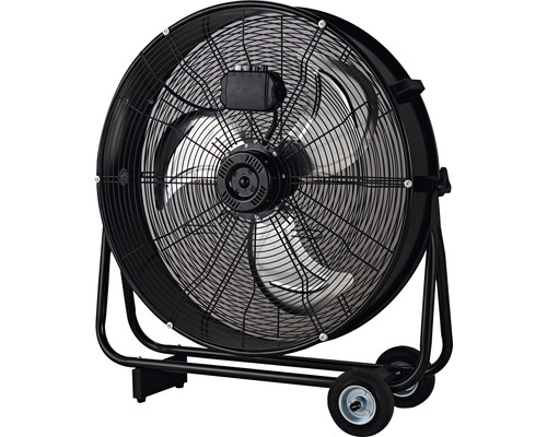 Ventilateur avec roulettes pour une utilisation flexible