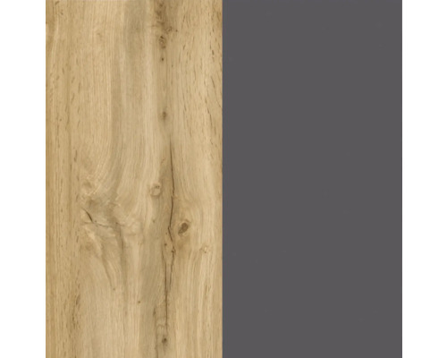 Panneau décoratif aspect bois et surface grise