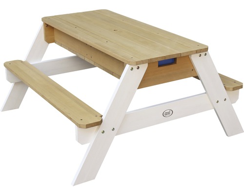 Ensemble de pique-nique pour enfants en bois avec table et bancs