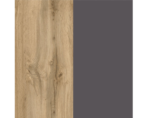 Panneau décoratif aspect bois avec surface grise