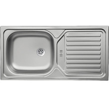 Bloc cuisine complète Held Möbel PISA 330 cm façade chêne sauvage mate, corps graphite variante réversible