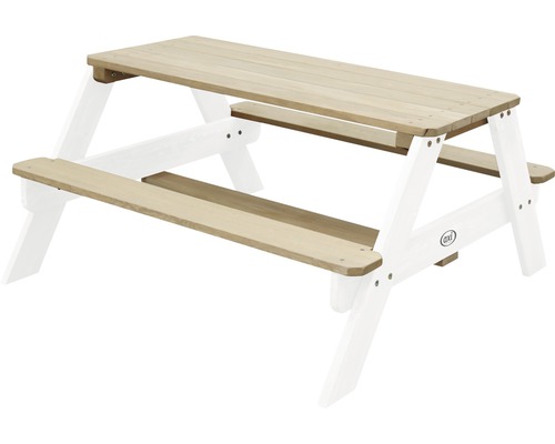 Ensemble de sièges pour enfants en bois avec table et bancs