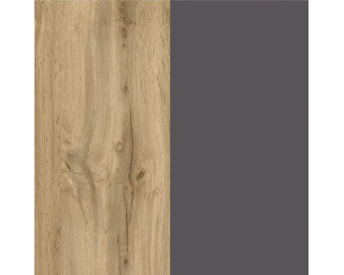 Panneau décoratif avec veinures de bois et surface unie