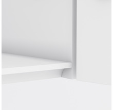 Bloc cuisine complète Held Möbel PISA 390 cm façade gris mate, corps chêne sauvage variante réversible