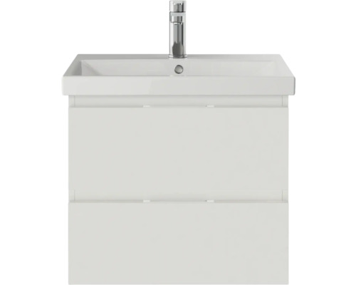 Waschtisch mit zwei Schubladen und Armatur