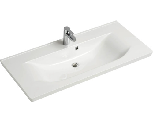 Vasque avec robinetterie