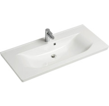 Lavabo en céramique sanitaire avec robinet