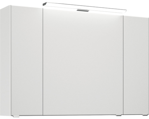 Weißer Hängeschrank mit Beleuchtung