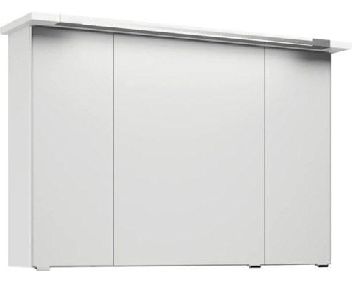 Meuble haut blanc avec trois portes