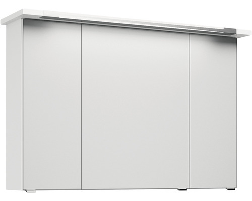 Armoire à pharmacie murale blanche avec trois portes