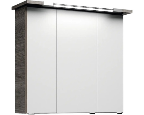 Spiegelschrank mit drei Türen und Beleuchtung