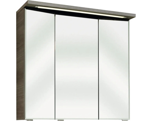 Spiegelschrank mit drei Türen und Beleuchtung