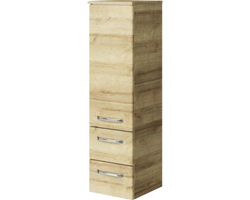 Hochschrank aus Holz mit drei Schubladen