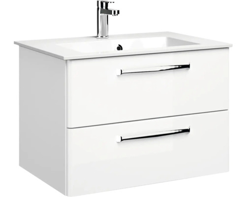 Waschtisch mit zwei Schubladen und Armatur