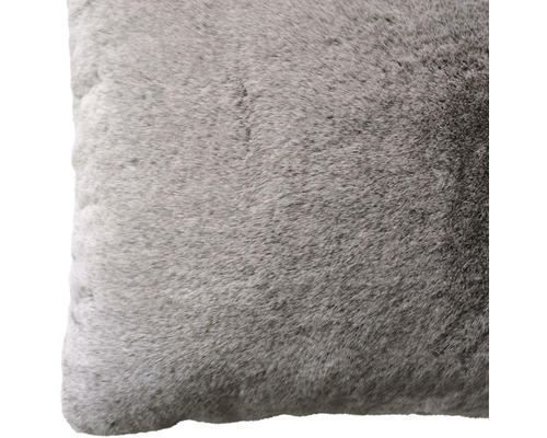 Coussin décoratif avec structure en fourrure