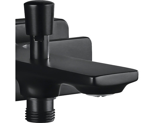 Robinet noir pour salle de bains