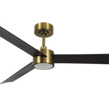 Ventilateur de plafond avec trois pales et lampe intégrée