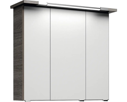 Armoire de toilette à trois portes pour la salle de bain