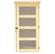 Abri de jardin Karibu Elmar 428 x 238 cm naturel