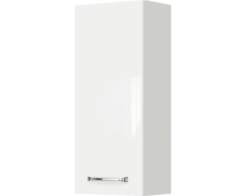 Armoire suspendue blanche avec poignée