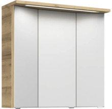 Set de meubles de salle de bains pelipal Kumba 137 cm chêne riviera 6 pièces 99.777121473