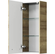 Set de meubles de salle de bains pelipal Kumba 137 cm chêne riviera 6 pièces 99.777121473