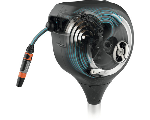 Dévidoir mural Gardena avec tuyau