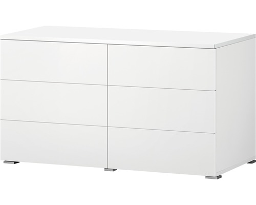 Kommode mit sechs Schubladen